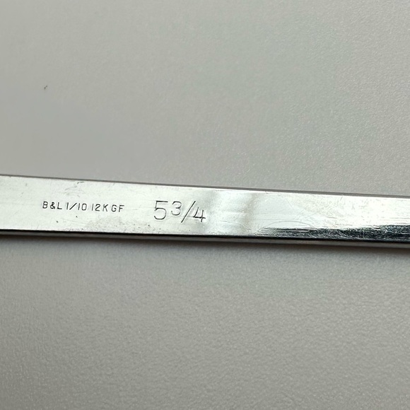 Vintage B&L 12K GF Rhinestone Cat-Eye Sunglasses - Picture 10 of 16